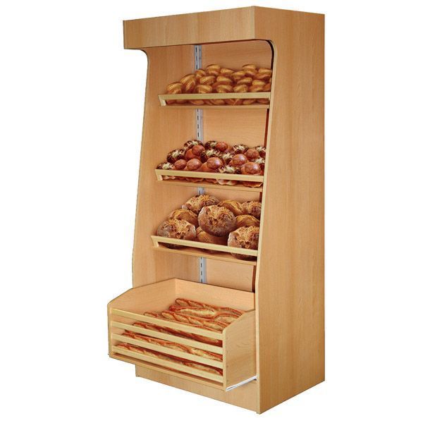 Présentoir boulangerie - présentoir à pain - meuble ...