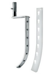 Racleur en inox avec lame en nylon