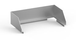 Rebord anti-projection amovible pour 800