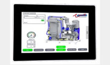 Recette pour l'écran couleur tactile