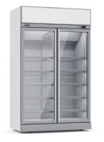 RÉFRIGÉRATEUR 2 PORTES EN VERRE INS-1000R
