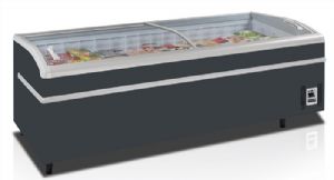 Réfrigérateur/congélateur de supermarché gris 750L