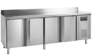 Réfrigérateur de comptoir Positif GN1/1 - 4 Portes