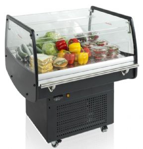 Réfrigérateur noir pour achats impulsifs 105L