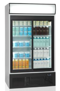 Réfrigérateur vitré 710L
