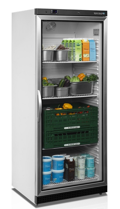 Réfrigérateur vitré GN2/1 570L