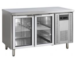 Refroidisseur de comptoir GN1/1 - 2 Portes vitrées