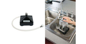 Rinçage pour conteneur hamilton beach