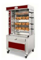 Rotissoire a poulets gaz 4 broches LéGende