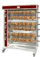 Rotissoire a poulets gaz 6 broches LéGende