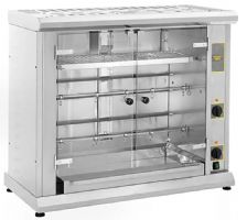 Rôtissoire professionnelle électrique – 2 broches
