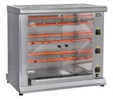 Rôtissoire professionnelle électrique – 3 broches