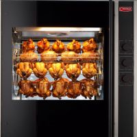 Rôtissoires à balancelles électrique 3 broches