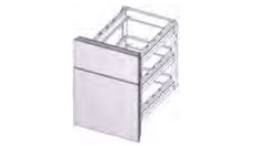 Supplément de prix pour tiroirs 1/3+2/3