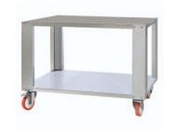 Support A en inox avec pieds