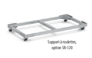 Support à roulettes