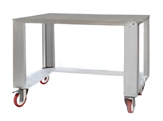 Support B en inox avec roues SG-75