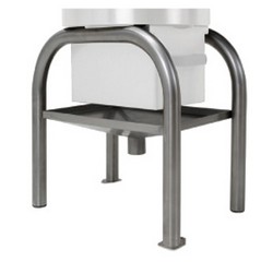 Support + collecteur décharge verticale (10-18kg)