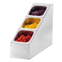 Support pour 3 bacs GN 1/6