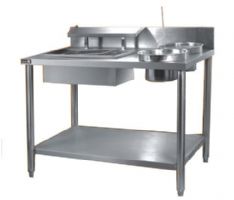 Table à paner manuelle