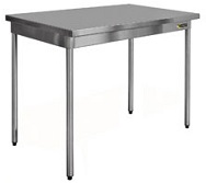 Table de travail inox