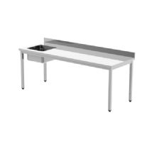 Table de travail professionnelle 1000 x 700 x 850 mm