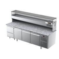 Table préparation pizza -2°+8°