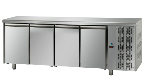 Table réfrigérée pâtissiére 4 portes 400x600, 544L