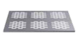 TABLETTE PERFORÉE GN 1/1 EN ACIER INOXYDABLE