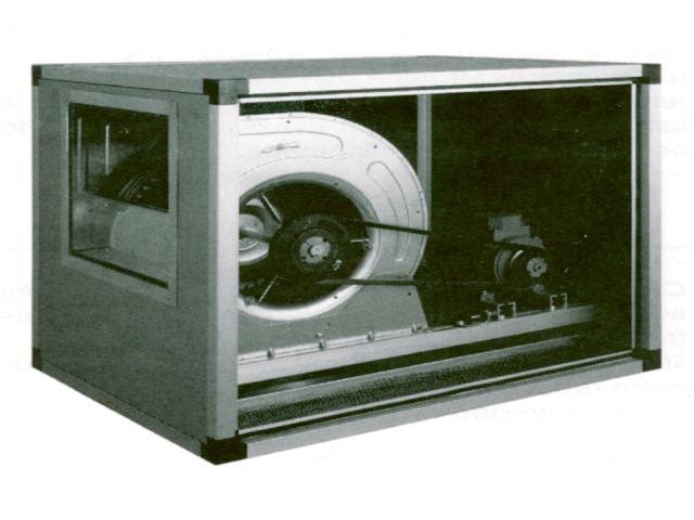 Ventilateur centrifuge avec caisson 2V 3500m³/h