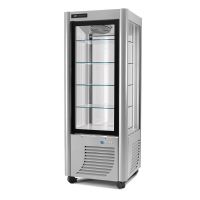 Vitrine 4 faces réfrigérée Négative