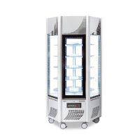 Vitrine 6 faces Négatives 5 Plateaux rotatifs