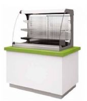 Vitrine basculante avec verre frontal