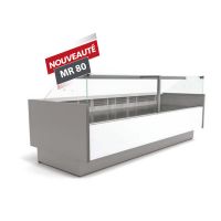 Vitrine d'exposition MR 80-100 Vitre Droite