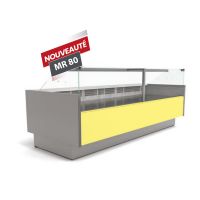 Vitrine d'exposition MR 80-375 Vitre Droite