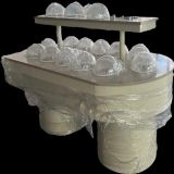 Vitrine des cloches réfrigérée