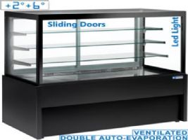 vitrine panoramique ventilé 4 niveaux 1500 mm