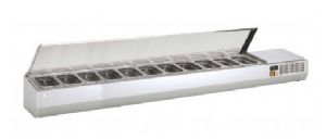 Vitrine réfrigérée 11 bacs GN1/3