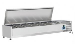 Vitrine réfrigérée 7 bacs GN1/3-T
