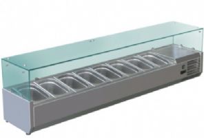 Vitrine refrigeree 8 bacs