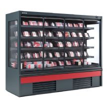 Vitrine réfrigérée verticale - 4 portes battantes