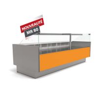 Vitrine Vitre Droite Self-Service MR80-100
