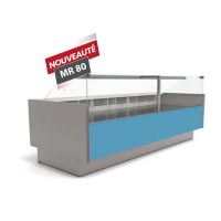 Vitrine Vitre Droite Self-Service MR80-125