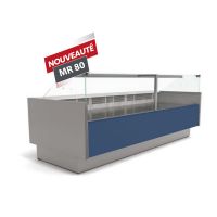 Vitrine Vitre Droite Self-Service MR80-300