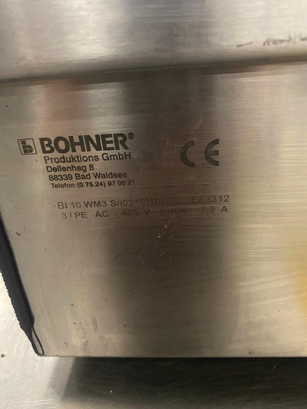 Wok induction a poser 2 zones de chauffe BOHNER Modèle d'exposition